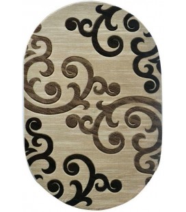 Meral 6733 cream овал